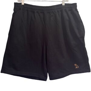 October’s Very Own OVO Black Athletic Shorts for Men XL